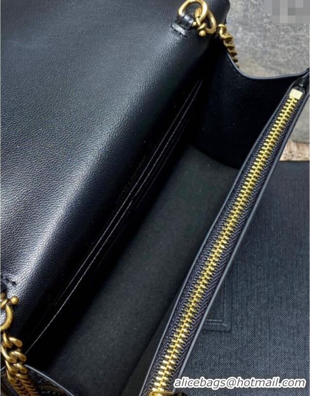 Unique Grade Saint Laurent Kate Small Chain and Tassel Bag in Patent Leather 354122 Black 2025