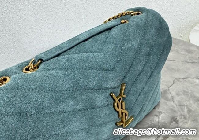 Shop Grade Saint Laurent Loulou Large Bag in 