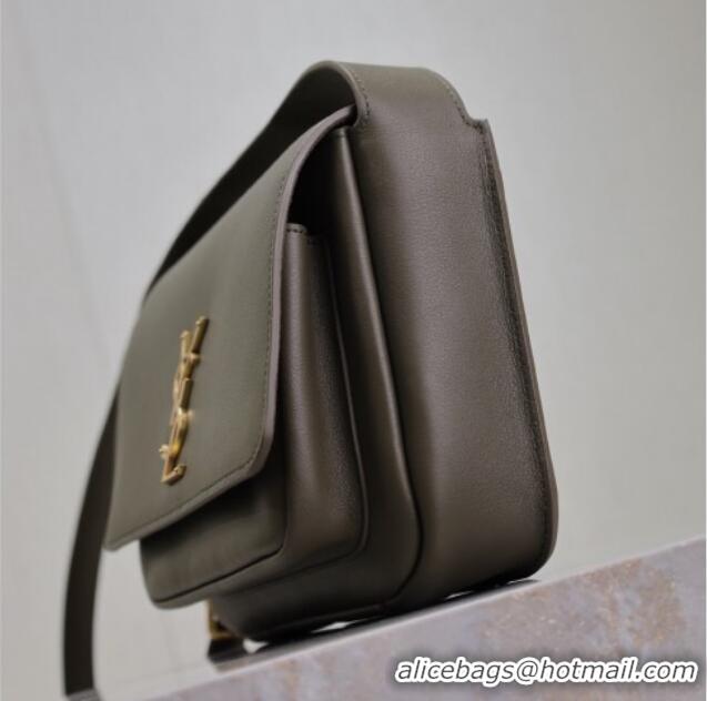 Well Crafted Saint Laurent Niki Baby Bag in Calf Leather 633151 Green 2025