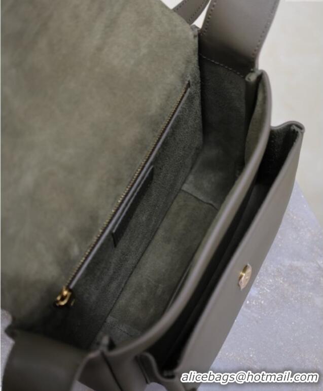 Well Crafted Saint Laurent Niki Baby Bag in Calf Leather 633151 Green 2025