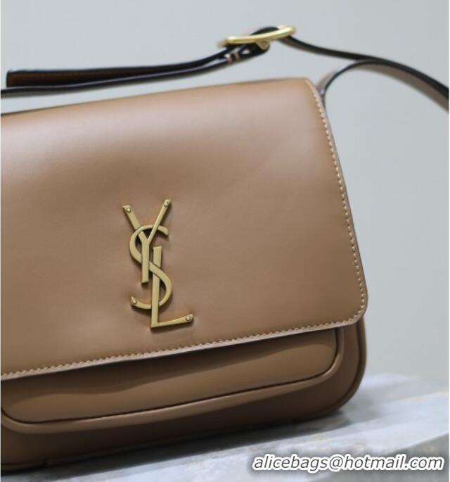 Super Quality Saint Laurent Niki Baby Bag in Calf Leather 633151 Light Brown 2025