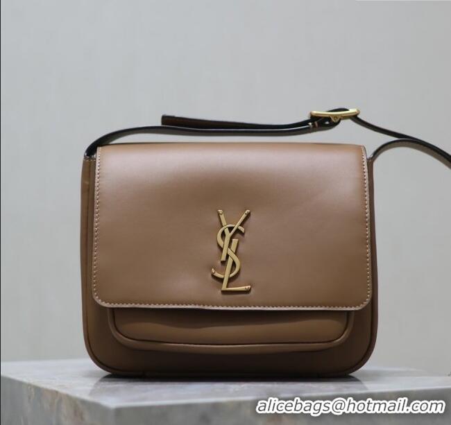 Super Quality Saint Laurent Niki Baby Bag in Calf Leather 633151 Light Brown 2025