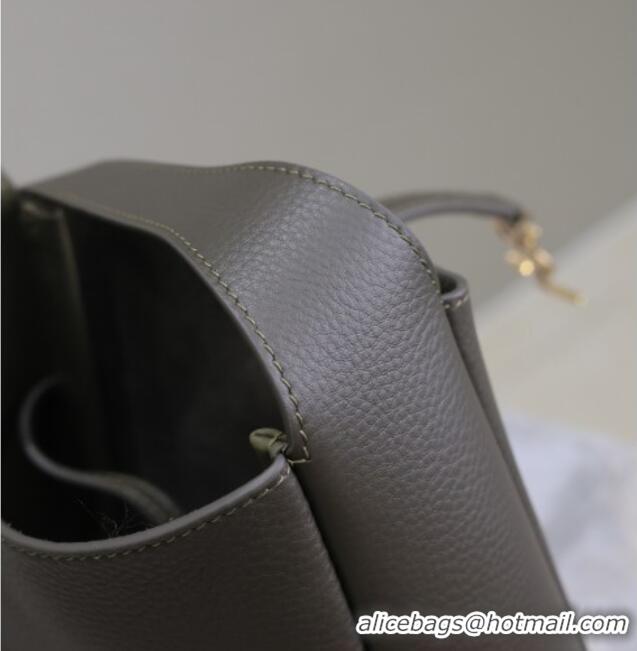 New Design Saint Laurent LE 5 A 7 Supple Baby Mini Bag in Leather 809461 Musk Green 2025