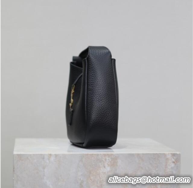 Super Quality Saint Laurent LE 5 A 7 Supple Baby Mini Bag in Leather 809461 Black 2025