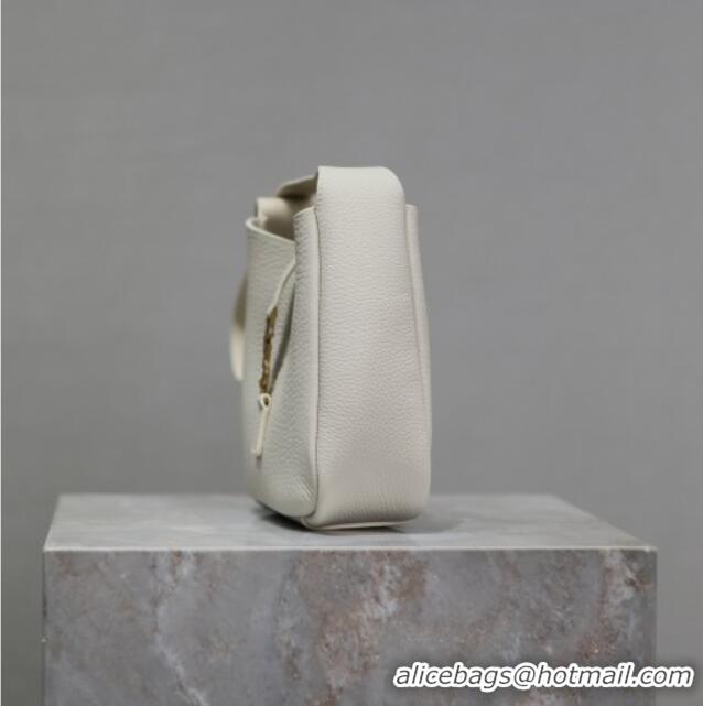 Traditional Specials Saint Laurent LE 5 A 7 Supple Baby Mini Bag in Leather 809461 White 2025