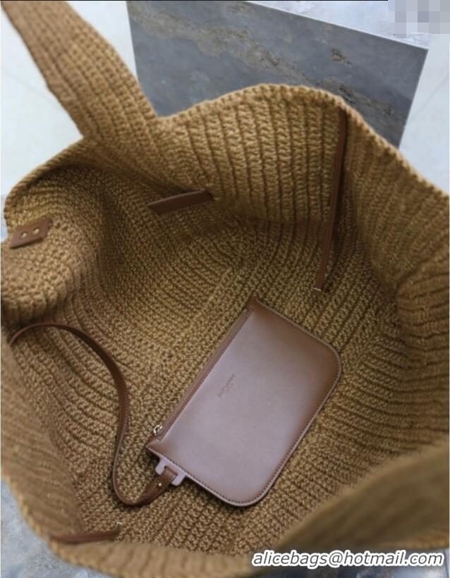 Buy Cheap Saint Laurent Bea Tote Bag in Braided 763435 Cord Beige 2025