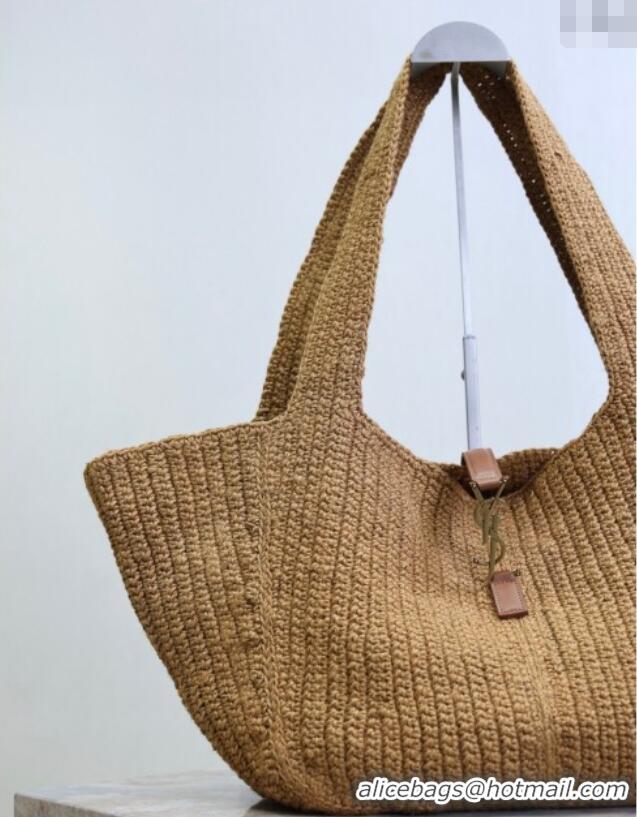 Buy Cheap Saint Laurent Bea Tote Bag in Braided 763435 Cord Beige 2025