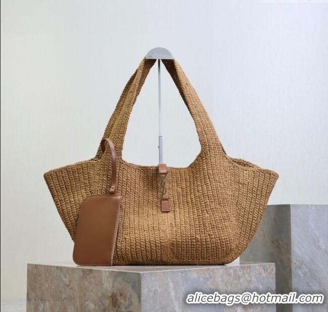 Buy Cheap Saint Laurent Bea Tote Bag in Braided 763435 Cord Beige 2025