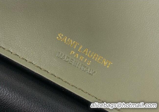New Fashion Saint Laurent Loulou Small Bag in Matelasse Lambskin 801437 Green 2025