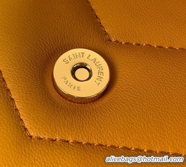 Best Price Saint Laurent Loulou Small Bag in Matelasse Lambskin 801437 Sunflower Yellow 2025