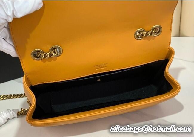Best Price Saint Laurent Loulou Small Bag in Matelasse Lambskin 801437 Sunflower Yellow 2025