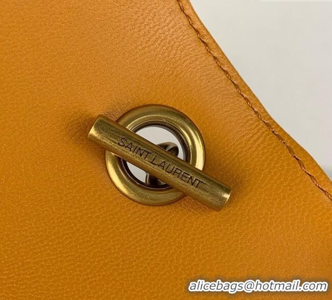 Super Quality Saint Laurent Loulou Mini Bag in Matelasse Lambskin 821749 Sunflower Yellow 2025