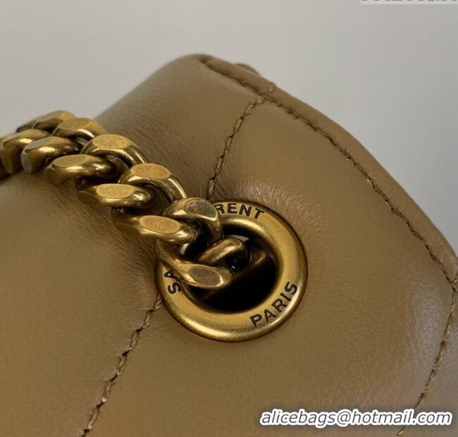 Big Discount Saint Laurent Loulou Mini Bag in Matelasse Lambskin 821749 Apricot 2025