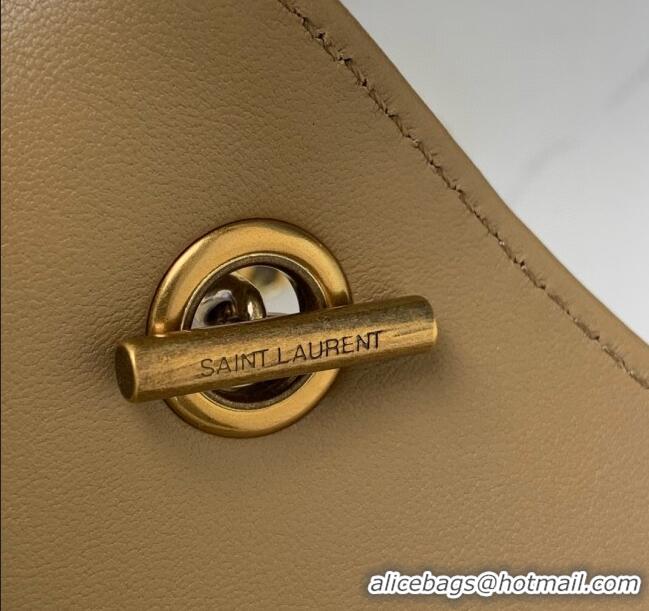 Big Discount Saint Laurent Loulou Mini Bag in Matelasse Lambskin 821749 Apricot 2025