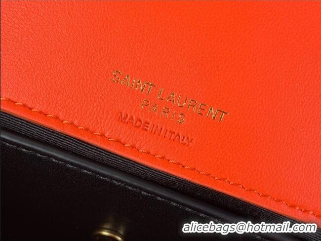 Buy Cheap Saint Laurent Loulou Mini Bag in Matelasse Lambskin 821749 Celosia Red 2025