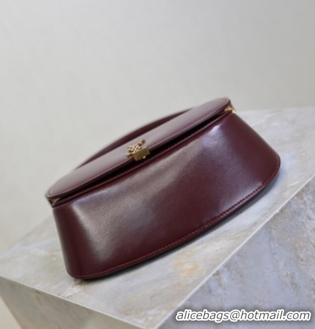 Buy Discount Saint Laurent Voltaire Bag in Calf Leather 753824 Burgundy 2025