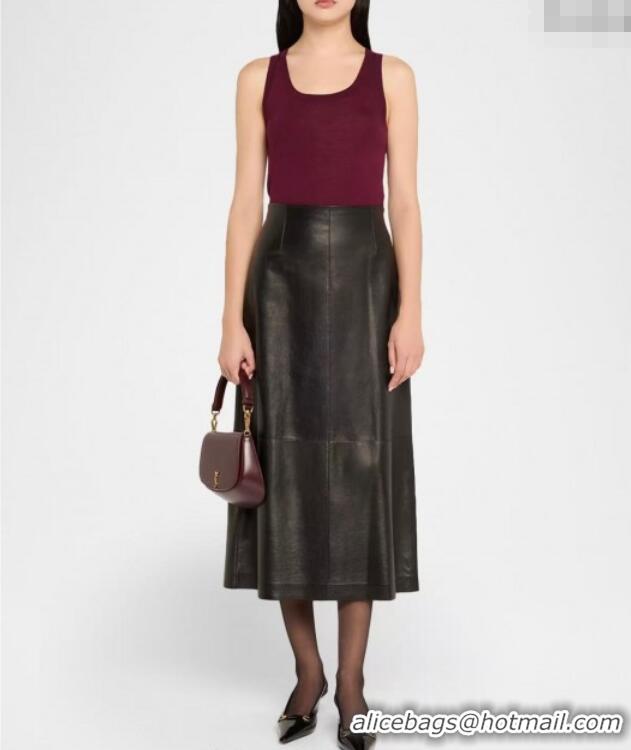 Buy Discount Saint Laurent Voltaire Bag in Calf Leather 753824 Burgundy 2025