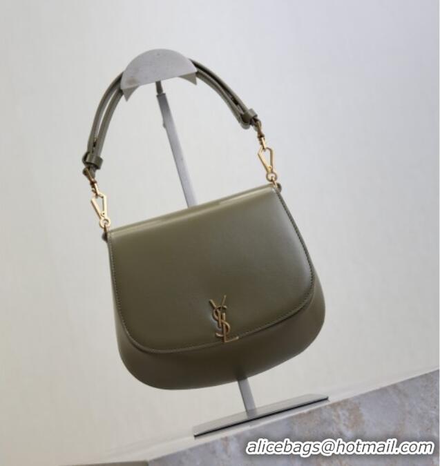 Buy Discount Saint Laurent Voltaire Bag in Calf Leather 753824 Green 2025