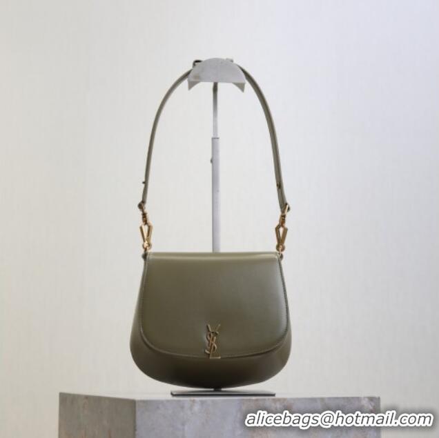 Buy Discount Saint Laurent Voltaire Bag in Calf Leather 753824 Green 2025