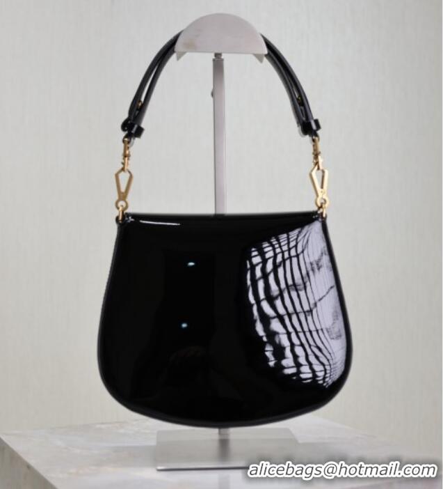 Top Grade Saint Laurent Voltaire Bag in Patent Leather 753824 Black 2025