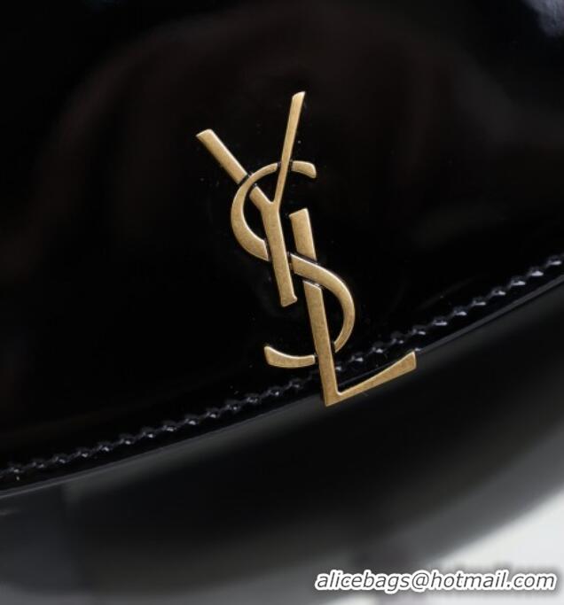 Top Grade Saint Laurent Voltaire Bag in Patent Leather 753824 Black 2025