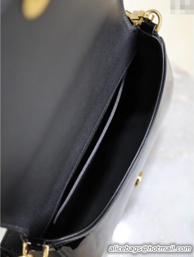 Top Grade Saint Laurent Voltaire Bag in Patent Leather 753824 Black 2025