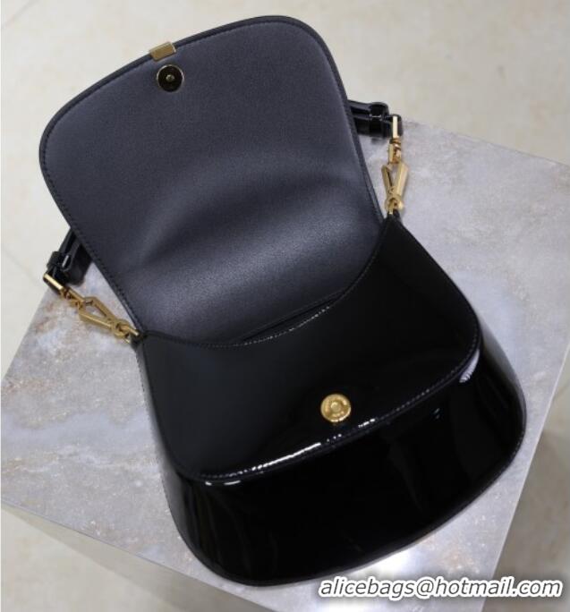 Top Grade Saint Laurent Voltaire Bag in Patent Leather 753824 Black 2025