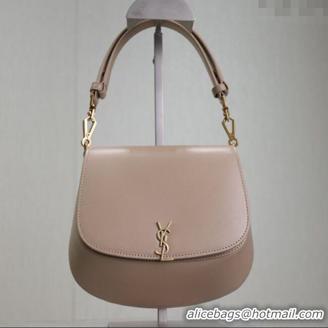 Good Taste Saint Laurent Voltaire Bag in Calf Leather 753824 Light Pink 2025