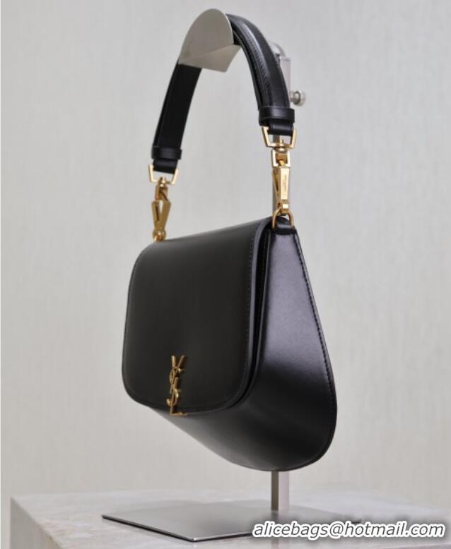 Unique Discount Saint Laurent Voltaire Bag in Calf Leather 753824 Black 2025