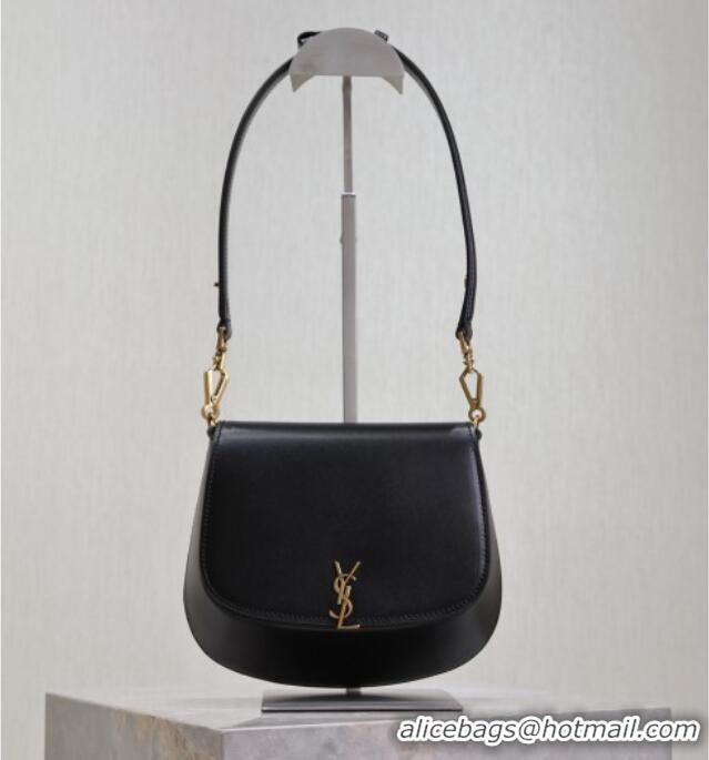 Unique Discount Saint Laurent Voltaire Bag in Calf Leather 753824 Black 2025