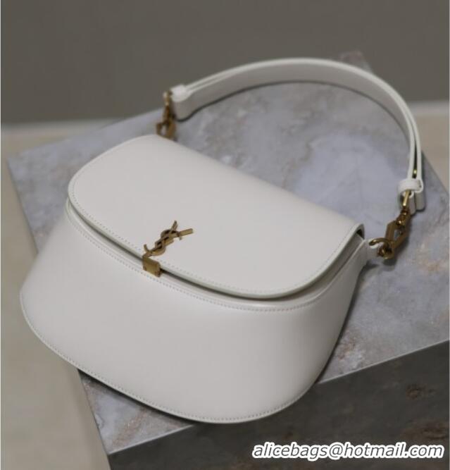 Best Price Saint Laurent Voltaire Bag in Calf Leather 753824 White 2025