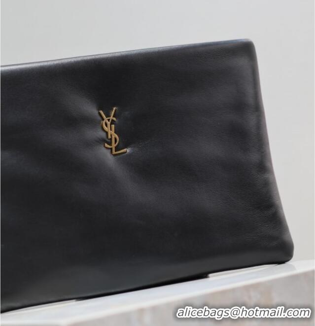 Grade Quality Saint Laurent Calypso Pouch in Lambskin 778943 Black 2025