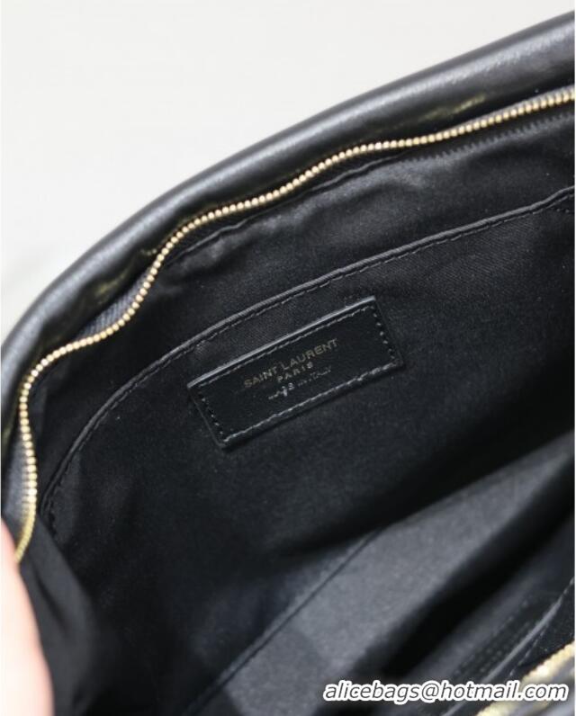 Grade Quality Saint Laurent Calypso Pouch in Lambskin 778943 Black 2025