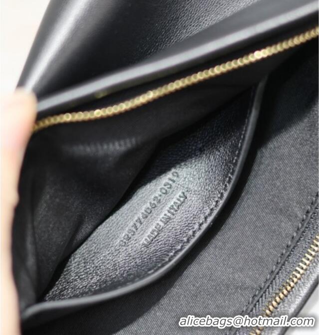 Fashion Discount Saint Laurent Calypso Long Pouch in Lambskin 774062 Black 2025