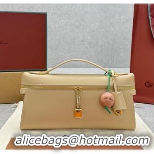 Most Popular Loro Piana Extra Clutch L29 in Smooth Calfskin 1971 Apricot 2025