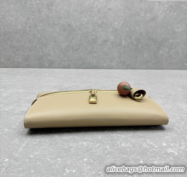 Most Popular Loro Piana Extra Clutch L29 in Smooth Calfskin 1971 Apricot 2025