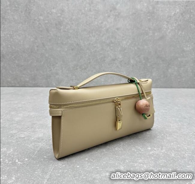 Most Popular Loro Piana Extra Clutch L29 in Smooth Calfskin 1971 Apricot 2025