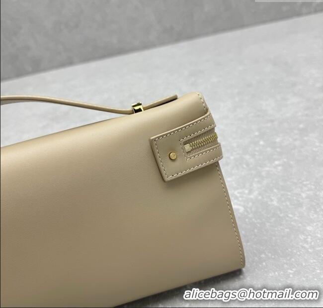 Most Popular Loro Piana Extra Clutch L29 in Smooth Calfskin 1971 Apricot 2025
