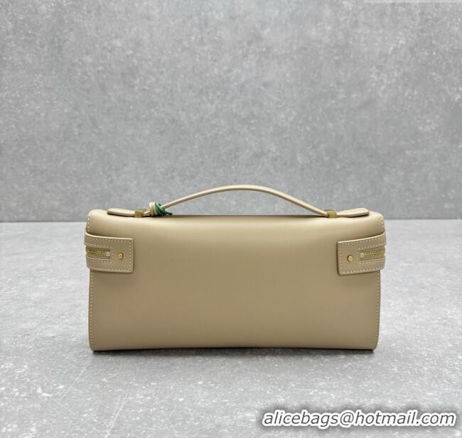 Most Popular Loro Piana Extra Clutch L29 in Smooth Calfskin 1971 Apricot 2025
