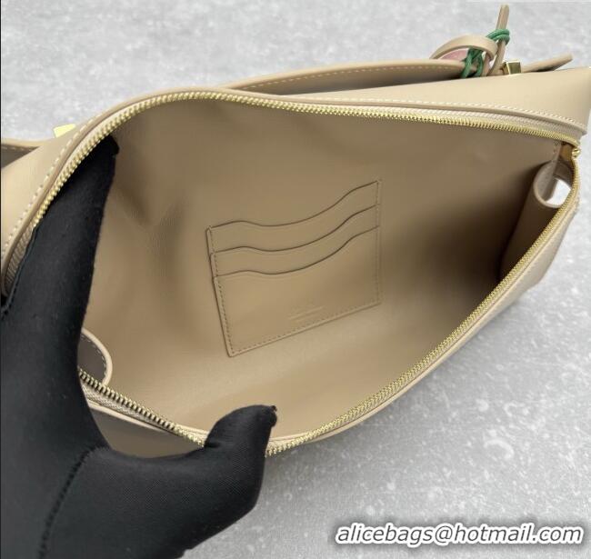 Most Popular Loro Piana Extra Clutch L29 in Smooth Calfskin 1971 Apricot 2025