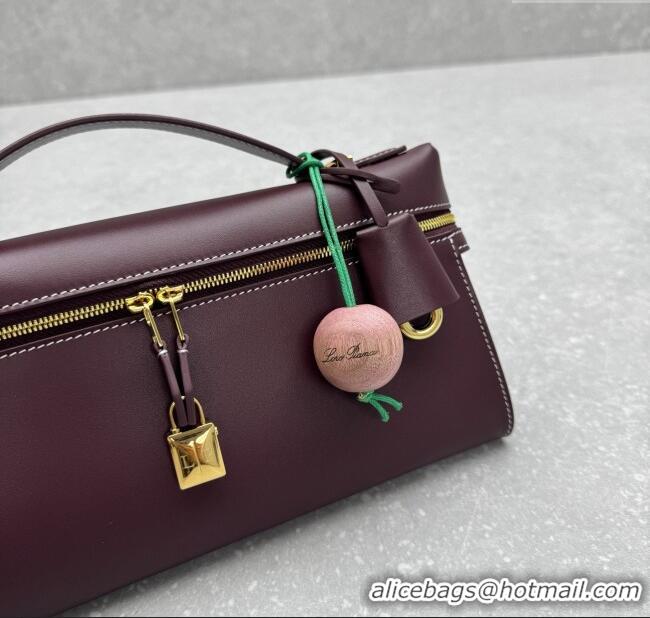 Best Product Loro Piana Extra Clutch L29 in Smooth Calfskin 1971 Burgundy 2025