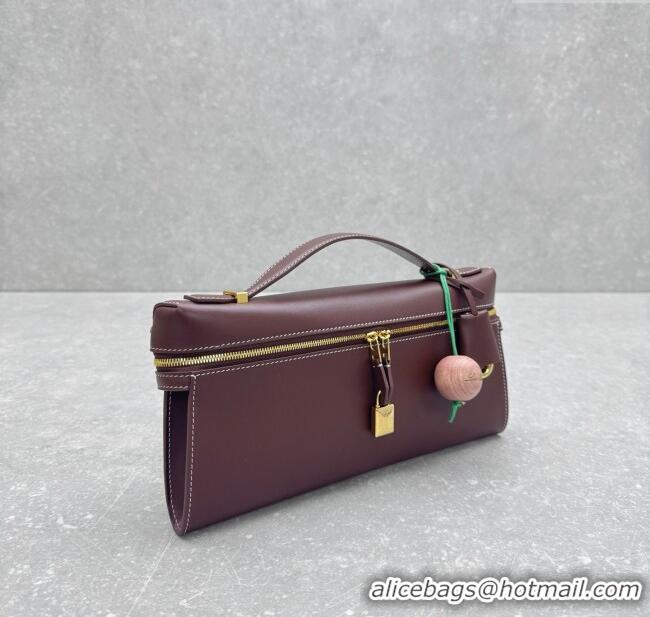 Best Product Loro Piana Extra Clutch L29 in Smooth Calfskin 1971 Burgundy 2025