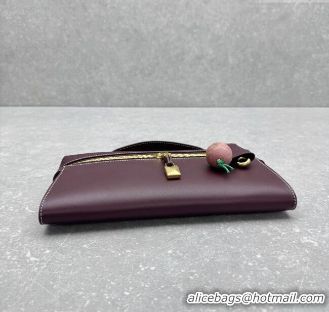 Best Product Loro Piana Extra Clutch L29 in Smooth Calfskin 1971 Burgundy 2025