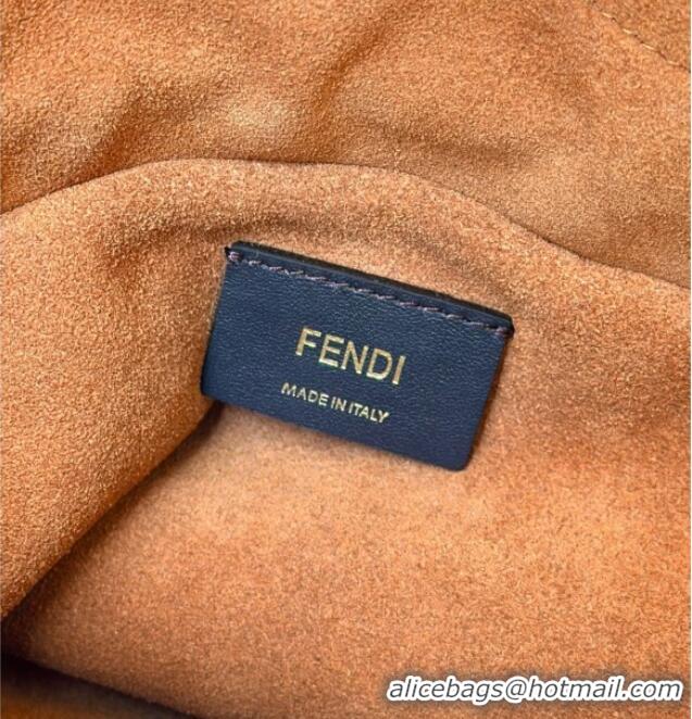 Shop Cheap Fendi Mamma Baguette Medium Bag in Shearling 8693L Brown 2025 Top