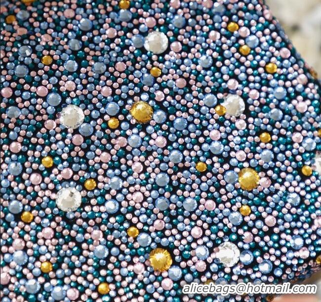 Grade Design Chanel Strass Mini Classic Flap Bag CH122603 Blue 2026