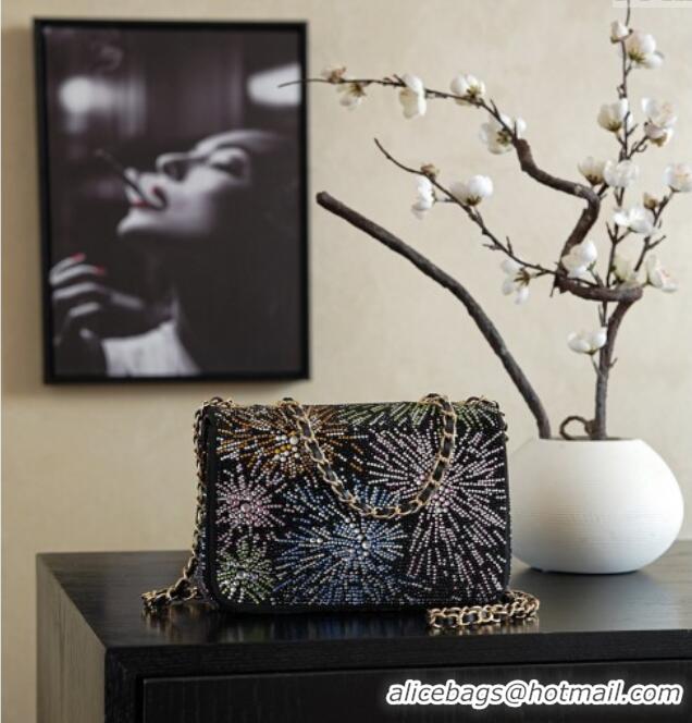 Best Price Chanel Fairworks Strass Mini Classic Flap Bag CH122635 Black 2026