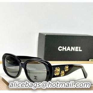 Luxury Cheap Chanel Sunglasses with Camellia Bloom CH5113 2025
