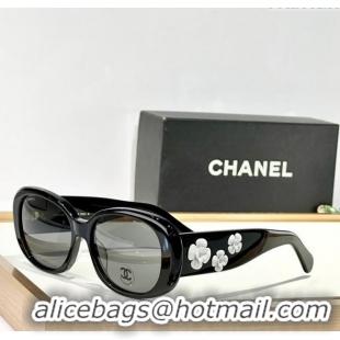 Luxury Cheap Chanel Sunglasses with Camellia Bloom CH5113 2025