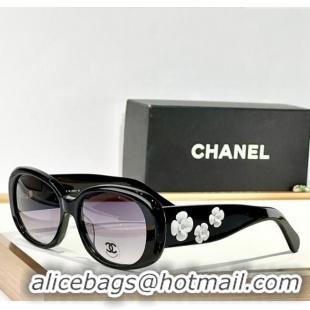 Good Taste Chanel Sunglasses with Camellia Bloom CH5113 2025 