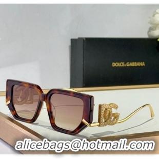 Big Discount Dolce & Gabbana Sunglasses DG6663 Brown/Pink 2025
